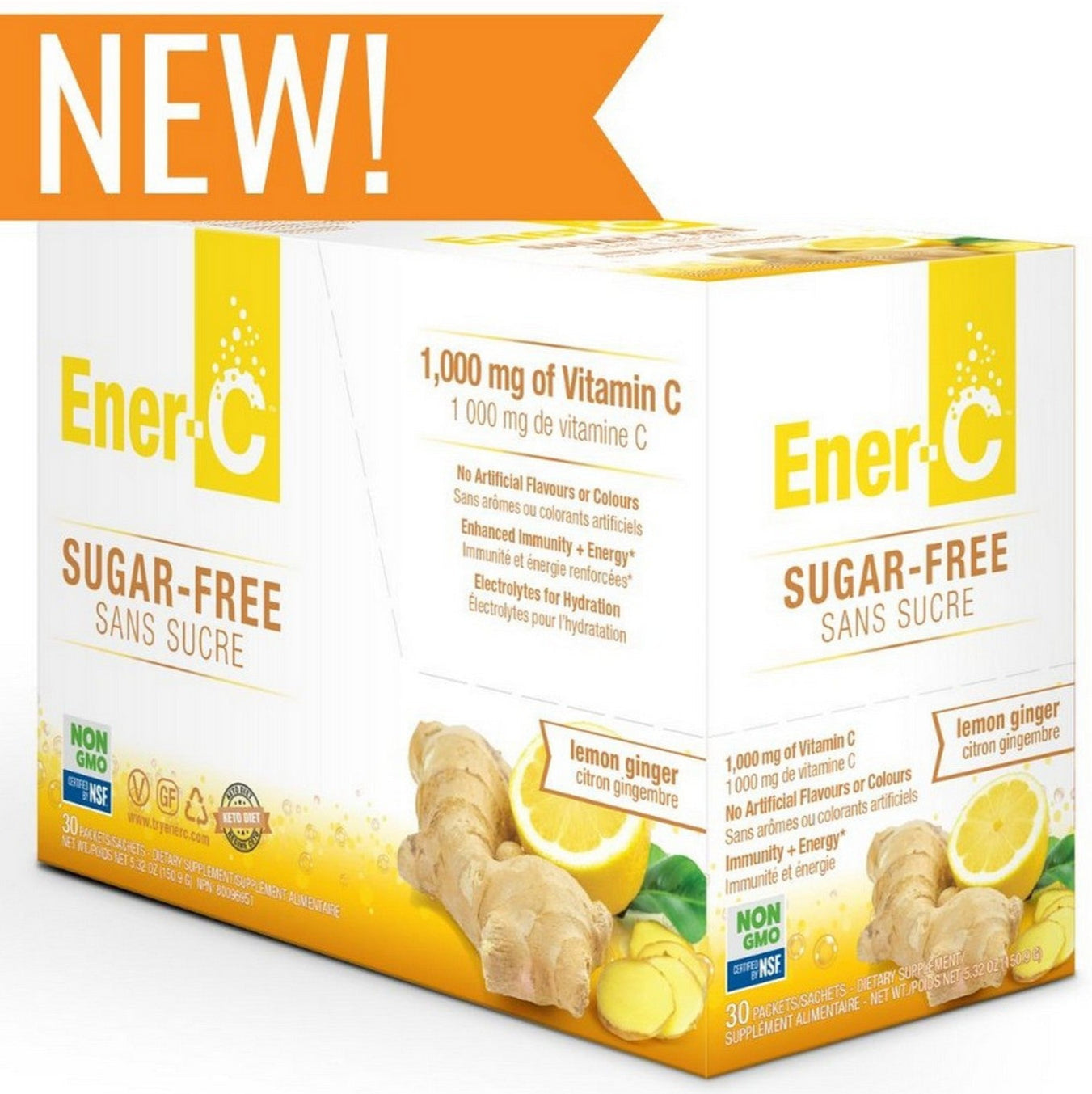 Lemon & Ginger Sugar Free