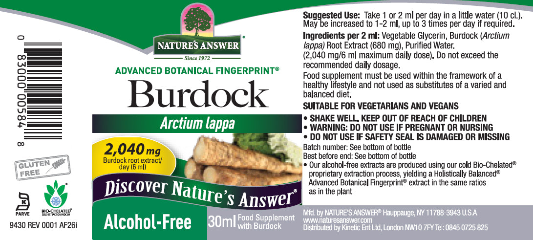 Burdock Root (30ml) Burdock Root (30ml)