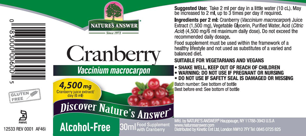 Cranberry (30ml) Cranberry (30ml)