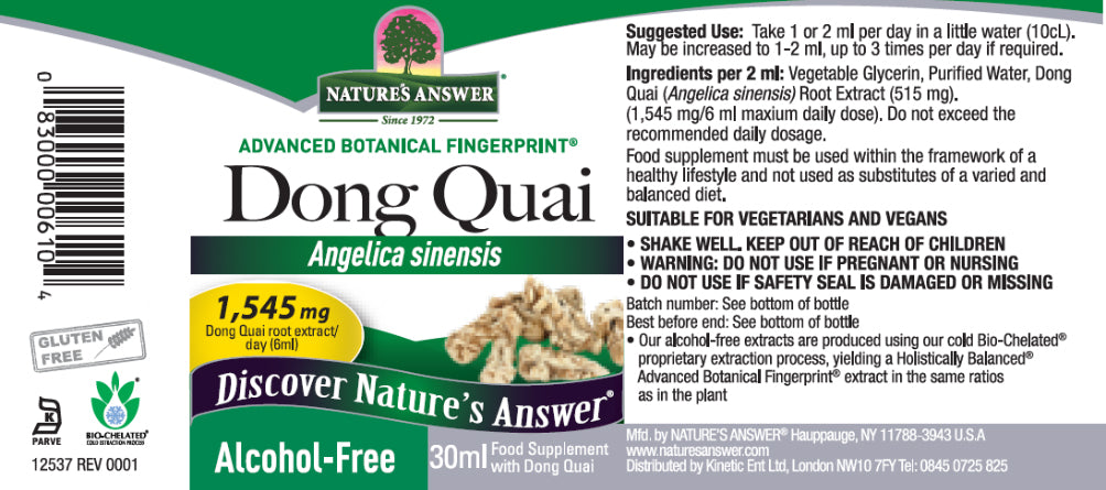 Dong Quai Root (30ml) Dong Quai Root (30ml)