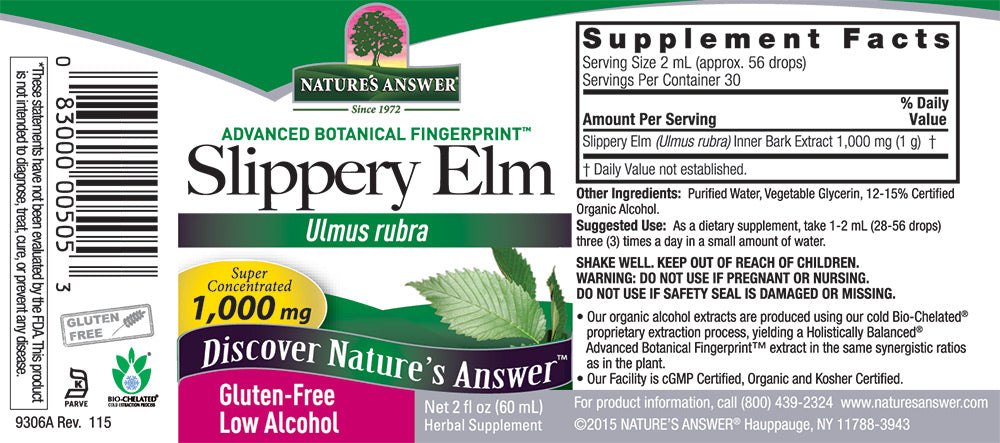 Slippery Elm Inner Bark (60ml) Slippery Elm Inner Bark (60ml)