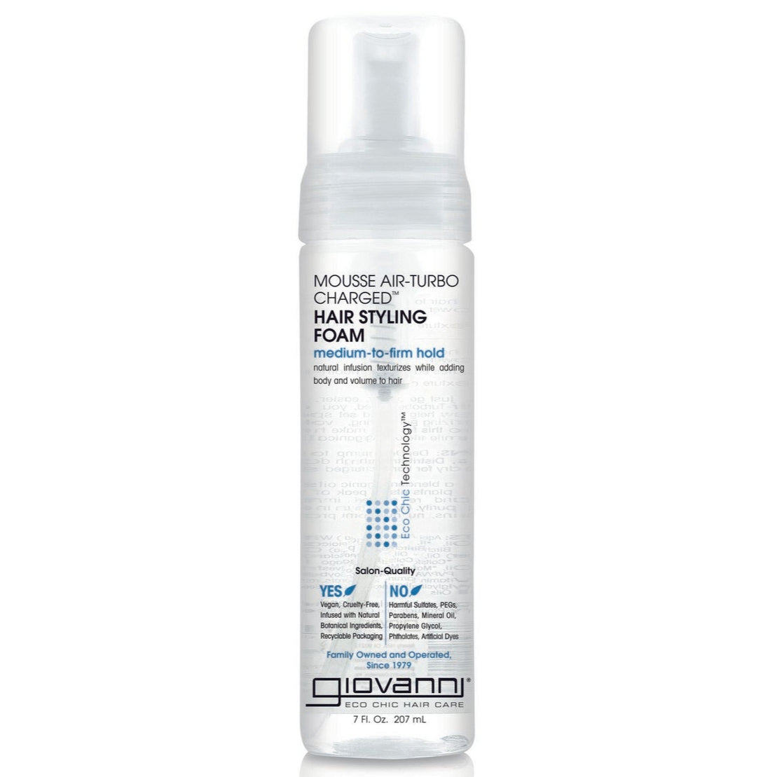 Natural Mousse Hair Styling Foam - Kijani Living