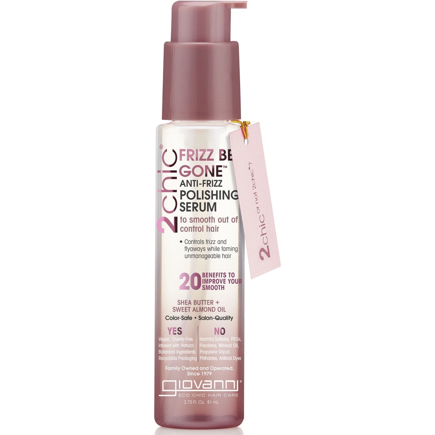 Frizz Be Gone Anti-Frizz Polishing Serum - Kijani Living Frizz Be Gone Anti-Frizz Polishing Serum - Kijani Living