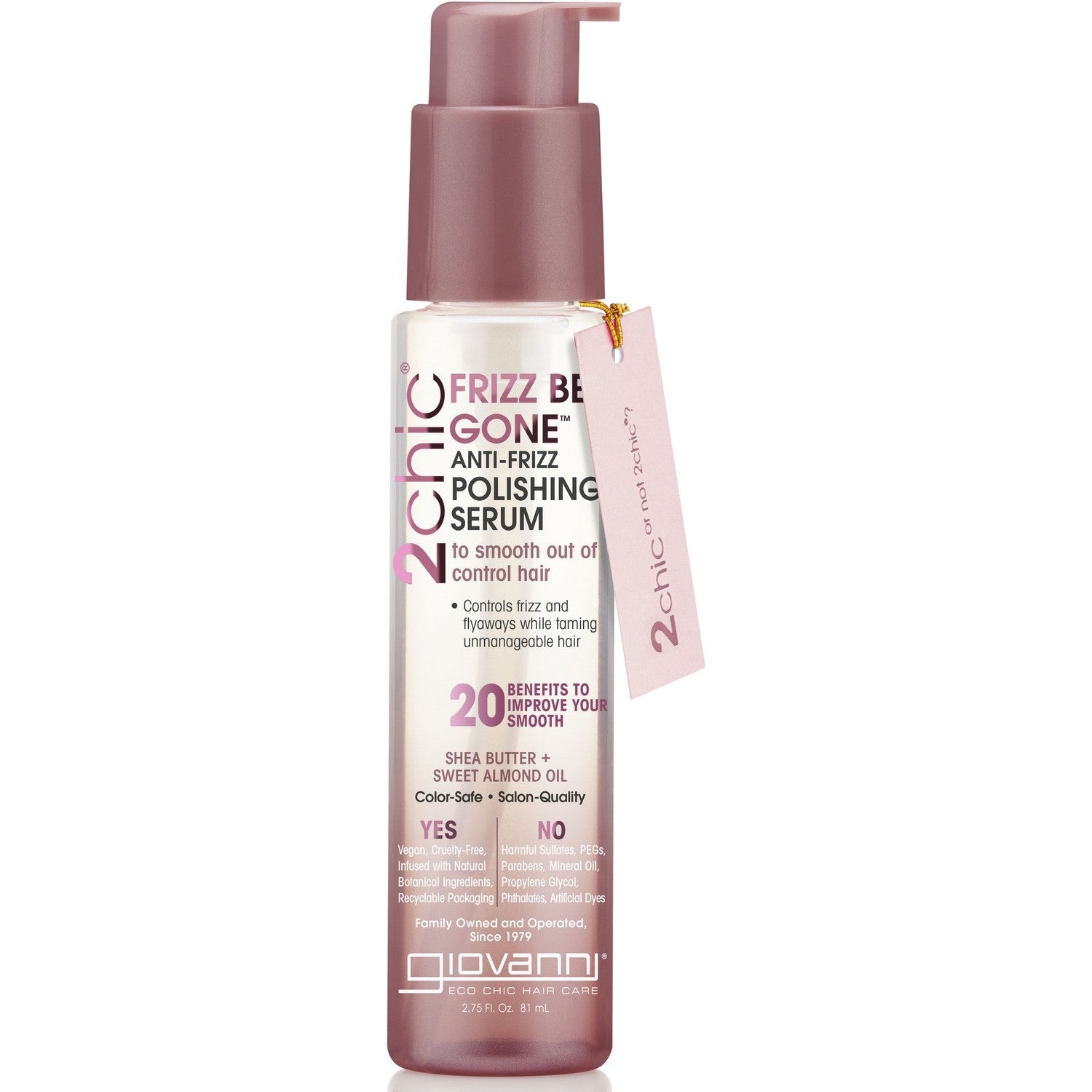 Frizz Be Gone Anti-Frizz Polishing Serum - Kijani Living Frizz Be Gone Anti-Frizz Polishing Serum - Kijani Living