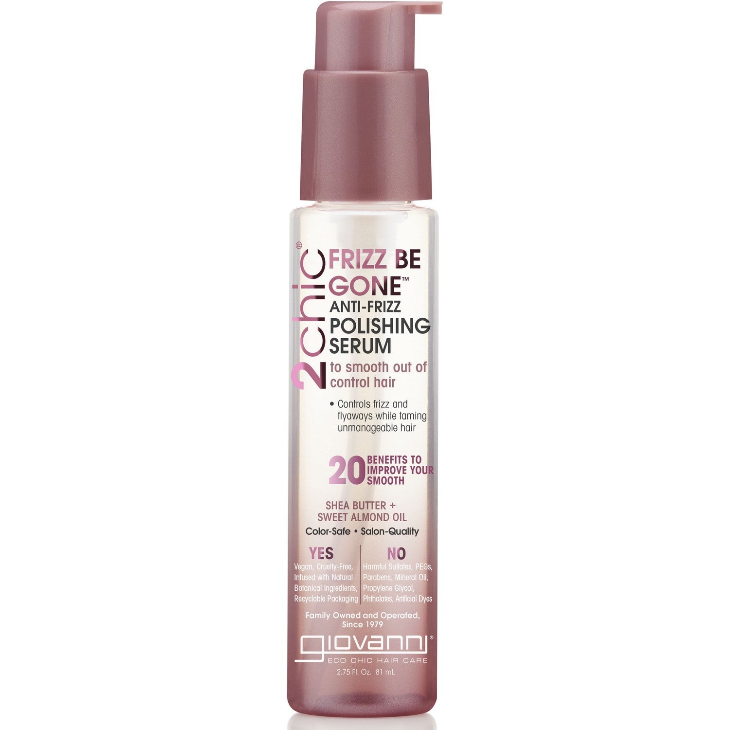 Frizz Be Gone Anti-Frizz Polishing Serum - Kijani Living