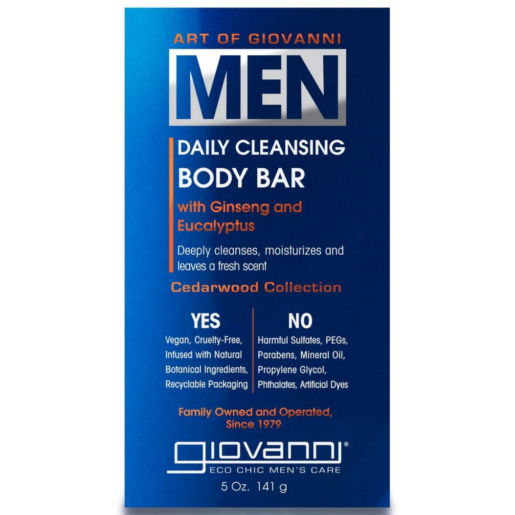 Men Cleansing Body Bar - Kijani Living