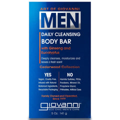 Men Cleansing Body Bar - Kijani Living