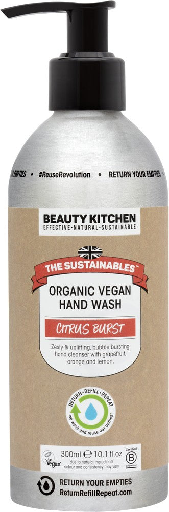 Citrus Burst Organic Vegan Hand Wash 300ml