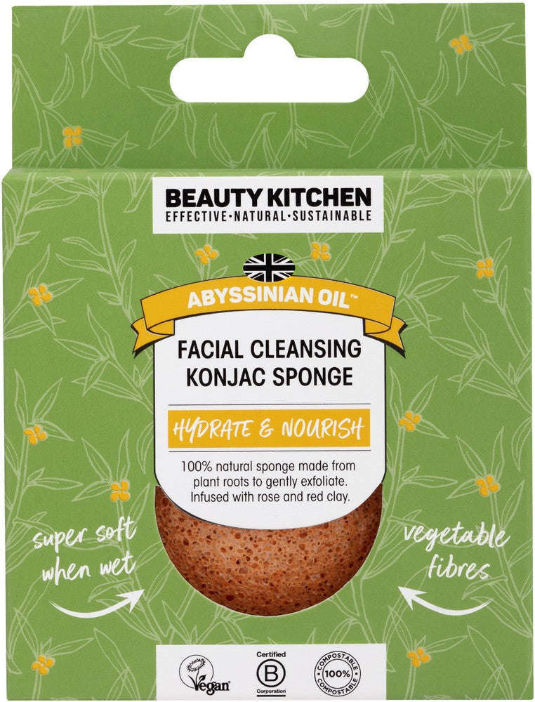 Facial Cleansing Konjac Sponge 1 unit