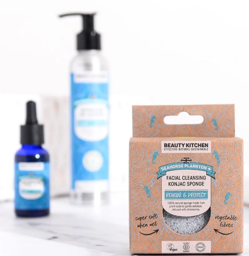 Blue Chamomile Konjac Sponge - Kijani Living