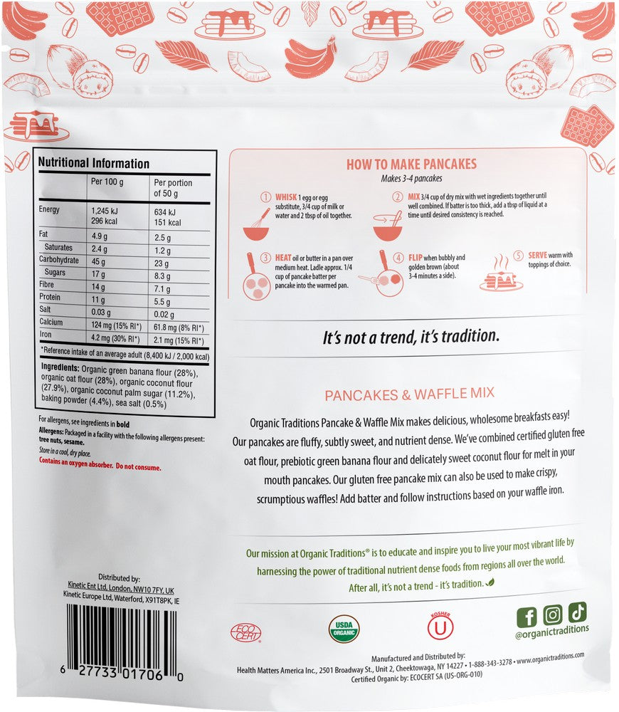 Organic Pancake & Waffle Mix - Original Organic Pancake & Waffle Mix - Original