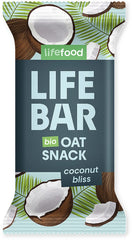 Organic Lifebar Oat Snack Coconut Bliss 40g x 15