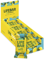 Organic Lifebar Oat Snack Juicy Lemon Pie 40g x 15