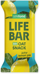 Organic Lifebar Oat Snack Juicy Lemon Pie 40g x 15