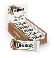 Organic Lifebar Chocolate RAW 40g x 15