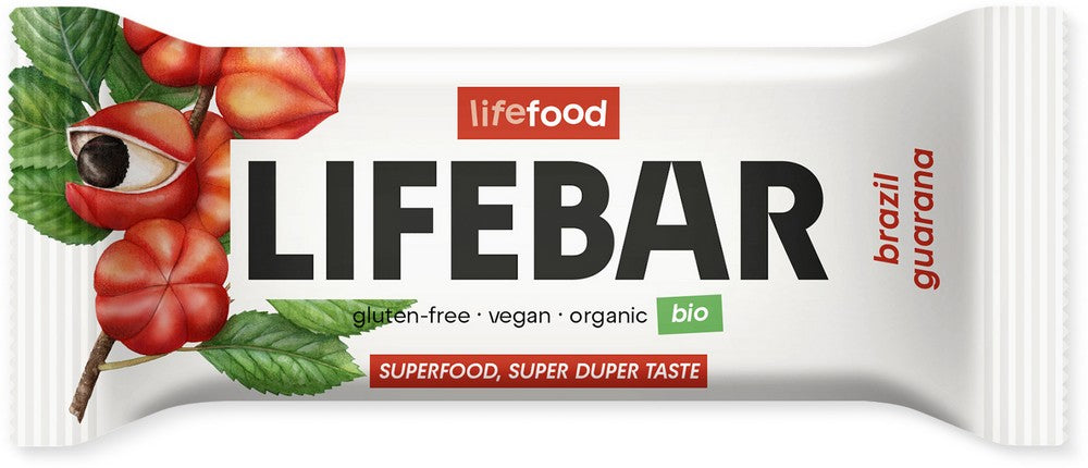 Organic Lifebar Brazil Guarana 40g x 15