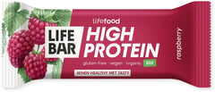 Organic Lifebar Protein Raspberry 40g x 15