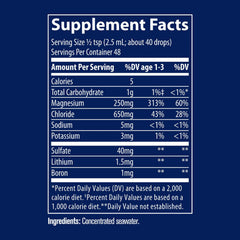 Concentrace Trace Mineral Drops Glass 118ml - Kijani Living