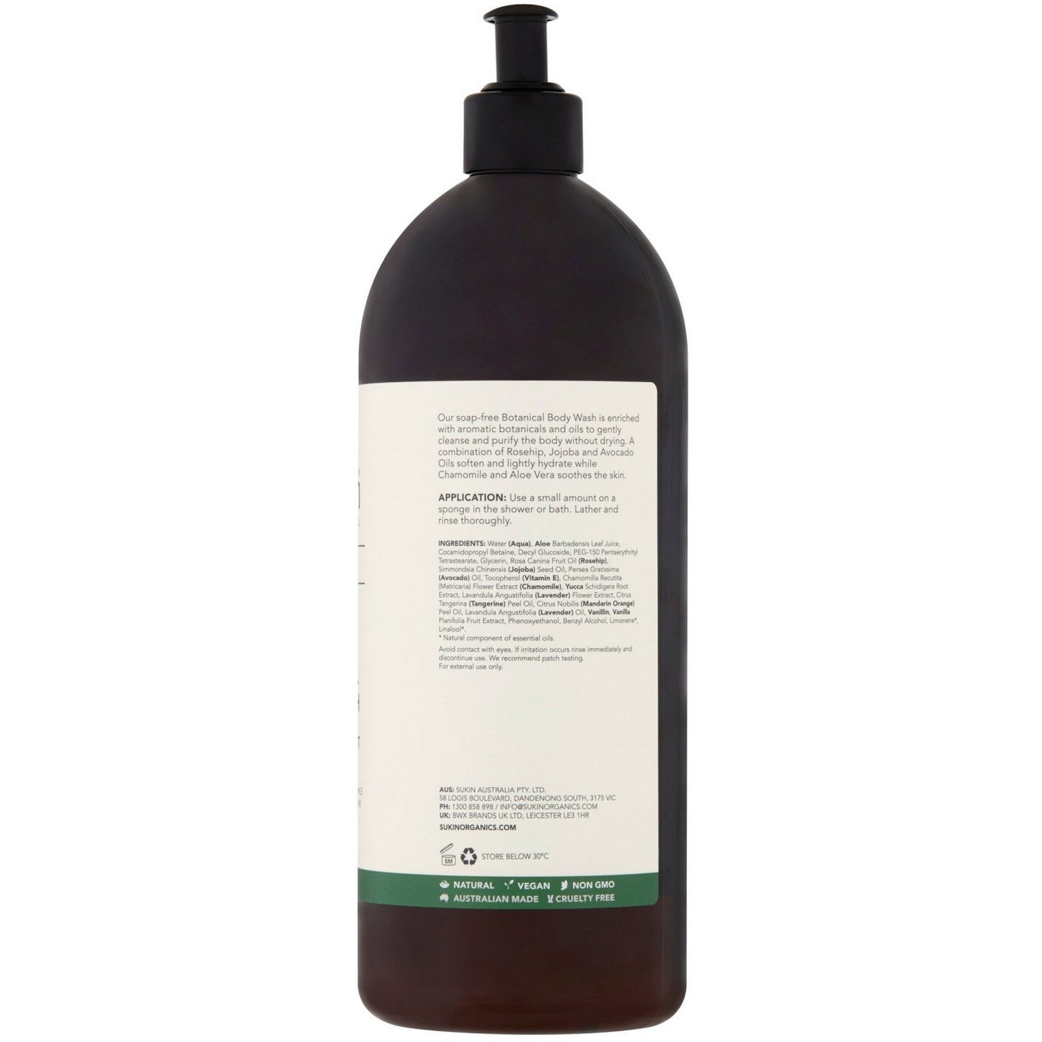Signature Botanical Body Wash (Pump) 1l - Kijani Living Signature Botanical Body Wash (Pump) 1l - Kijani Living