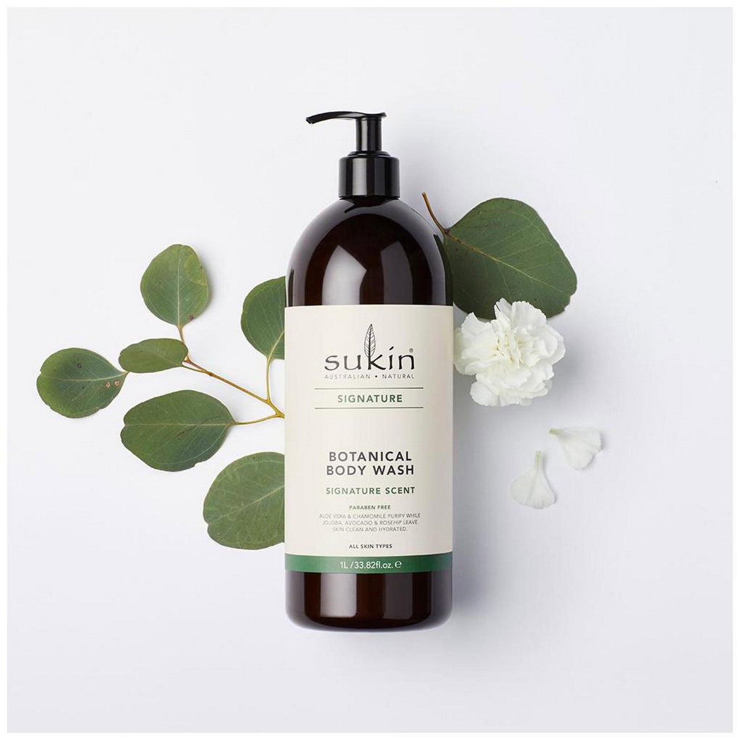 Signature Botanical Body Wash (Pump) 1l - Kijani Living Signature Botanical Body Wash (Pump) 1l - Kijani Living