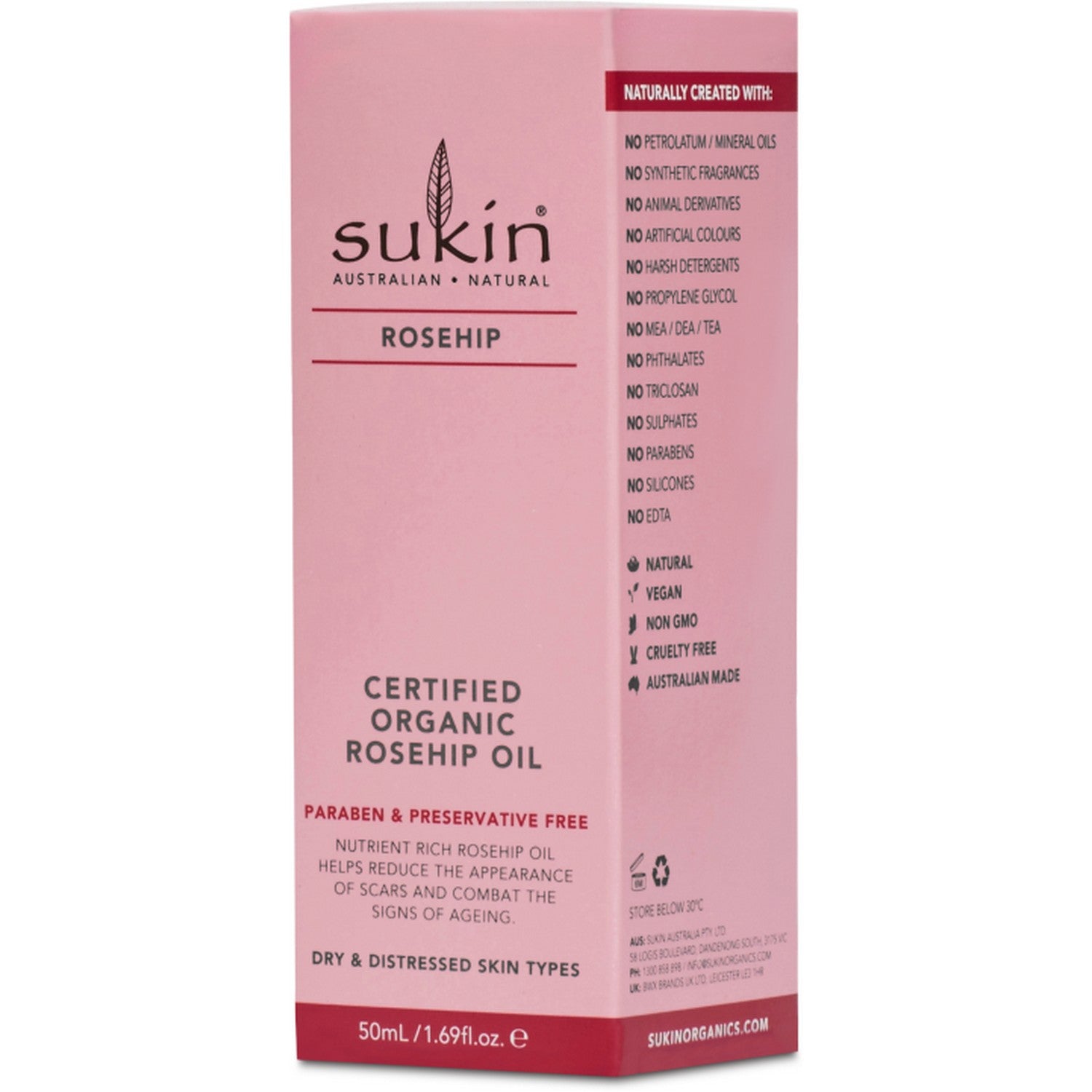 Rose Hip Organic Rose Hip Oil (Large) (50ml) - Kijani Living Rose Hip Organic Rose Hip Oil (Large) (50ml) - Kijani Living