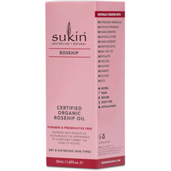 Rose Hip Organic Rose Hip Oil (Large) (50ml) - Kijani Living