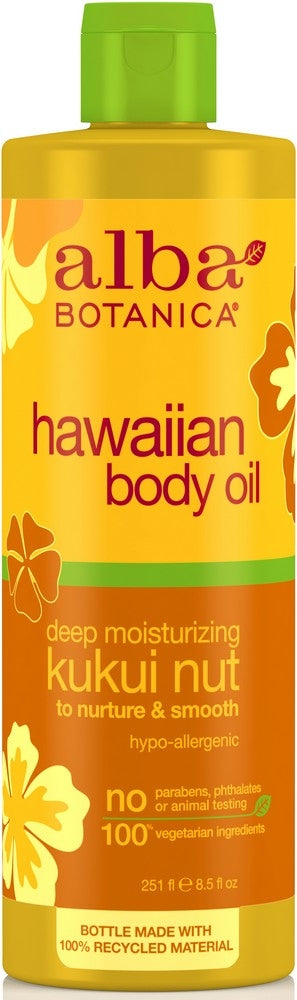 Kukui Nut Organic Body Oil (250ml)