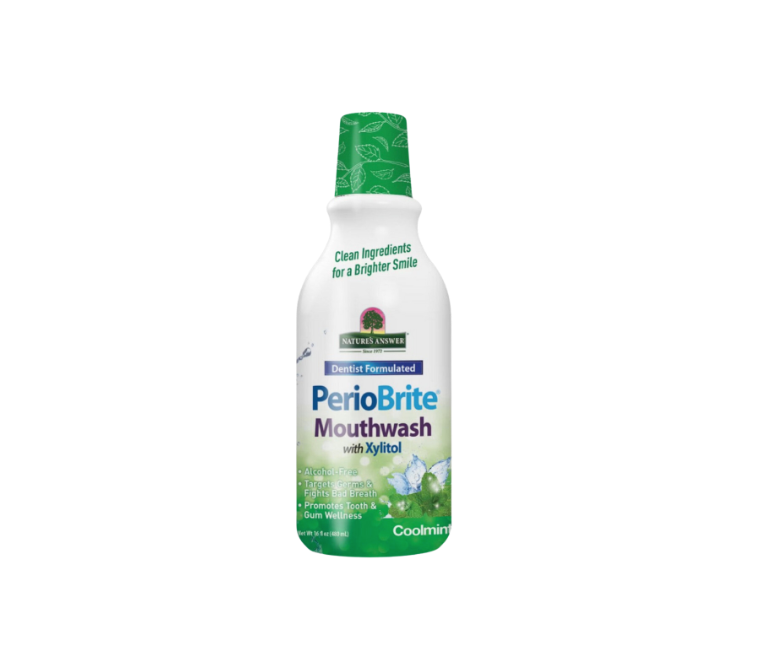 PerioBrite Mouthwash Natural Alcohol Free Cool Mint (480ml) - Kijani Living