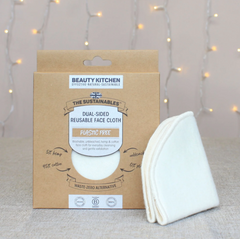 Dual-Sided Reusable Face Cloth - 8x Unit Clip Strip 1unit - Kijani Living