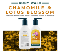 Relaxing Chamomile & Lotus Blossom Body Wash - Kijani Living