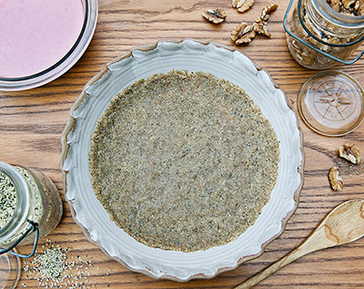 Hemp Walnut Pie Crust