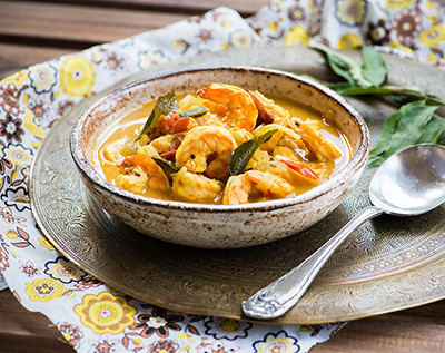 Spicy Prawn and Coconut Curry