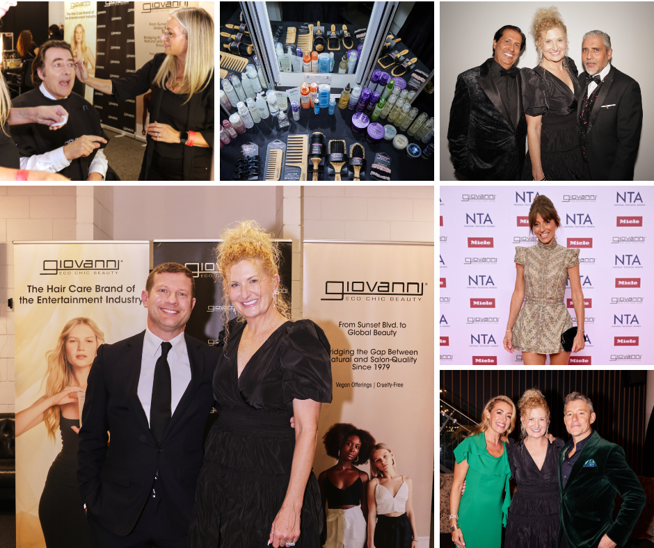 Giovanni Brings Hollywood Glamour to London’s Biggest Night in TV - the National Television Awards!