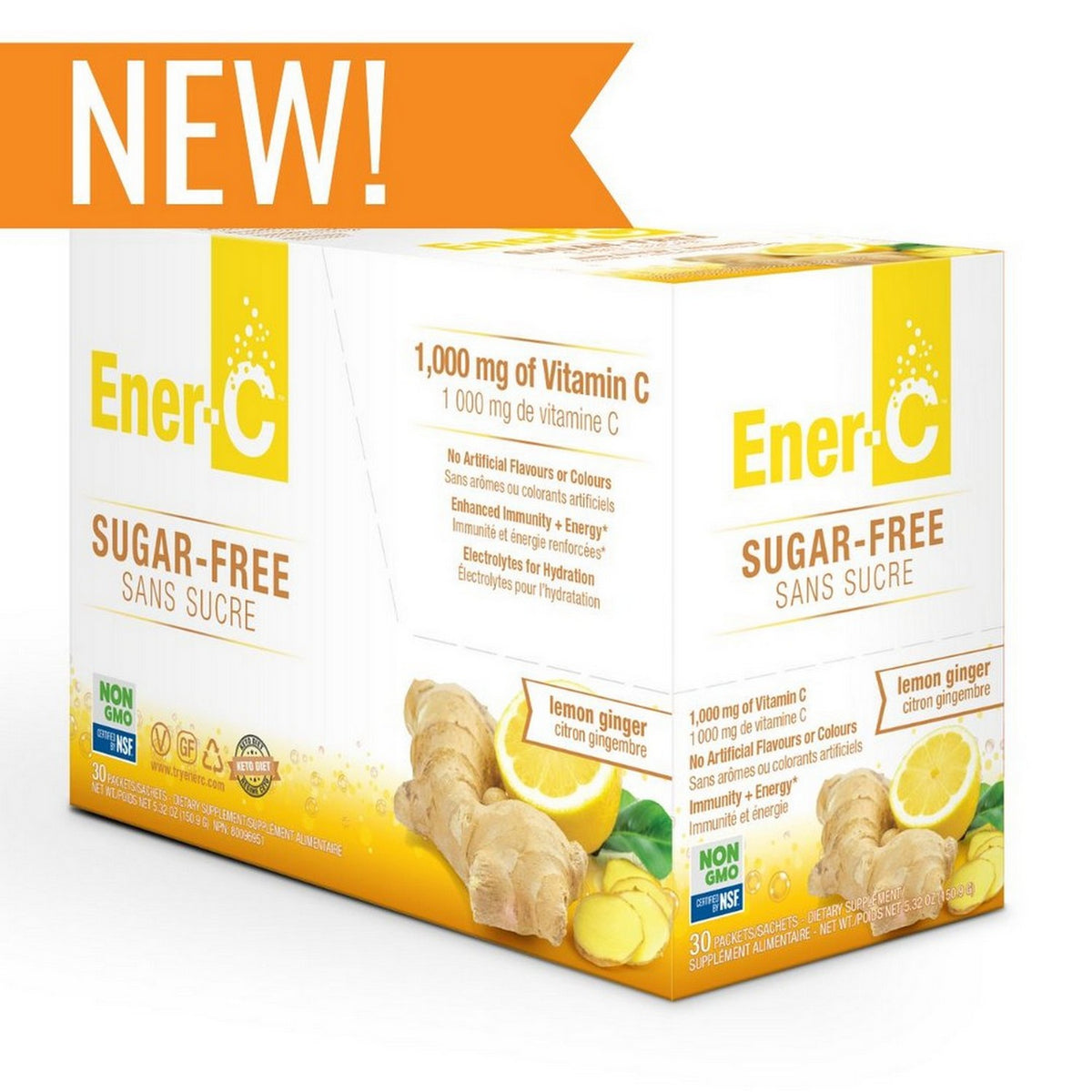 Lemon & Ginger Sugar Free