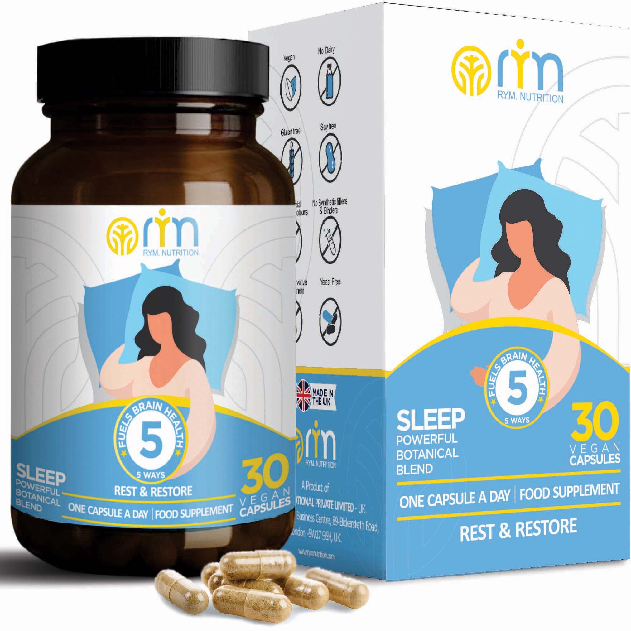 RYM Sleep Rest & Restore 30 Capsules