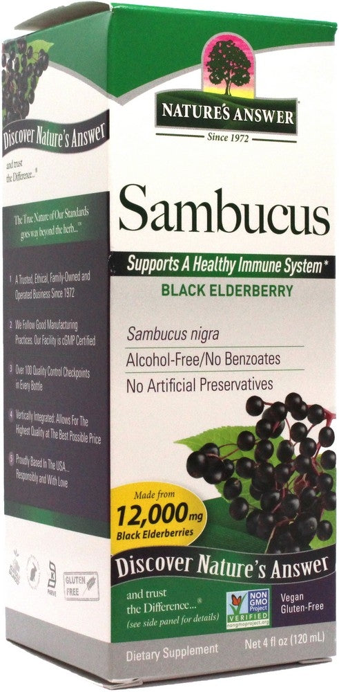 Sambucus Black Elder Berry (120ml)