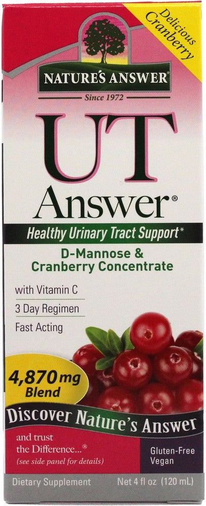 UT Answer D-Mannose & Cranberry Concentrate