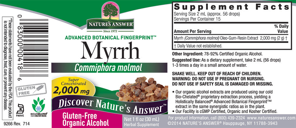 Myrrh Oleo-Gum-Resin (30ml)