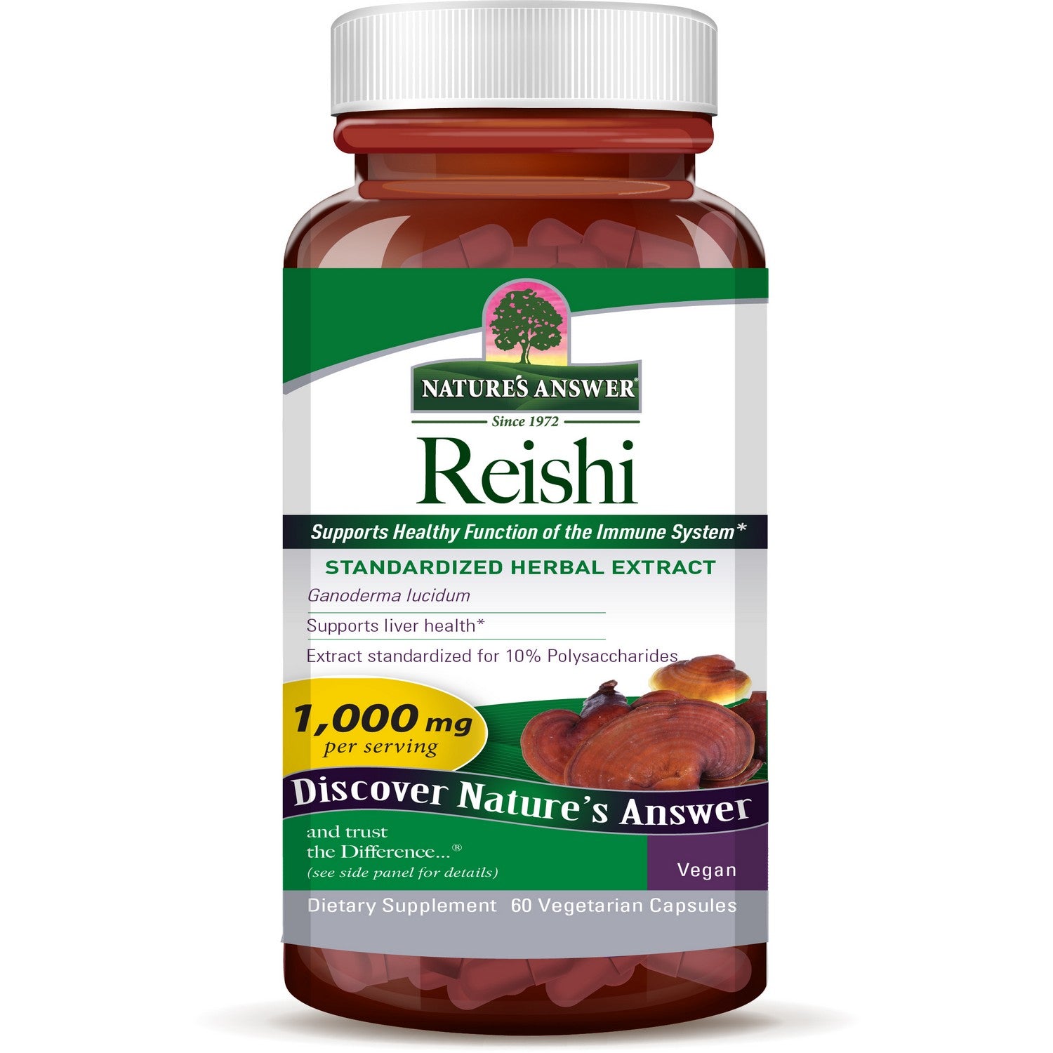 Reishi 1000mg - Kijani Living