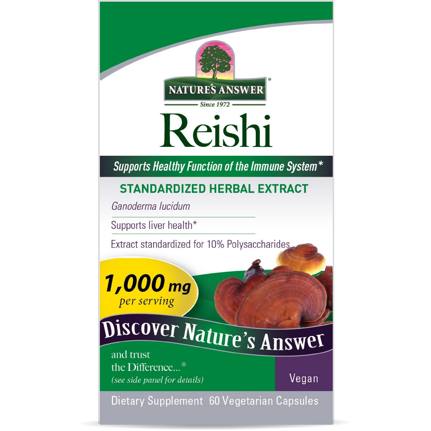 Reishi 1000mg - Kijani Living