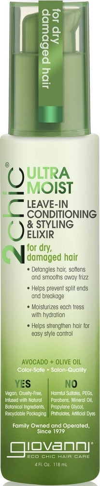 Ultra-Moist Leave-in-Conditioner & Styling Elixir (118ml)