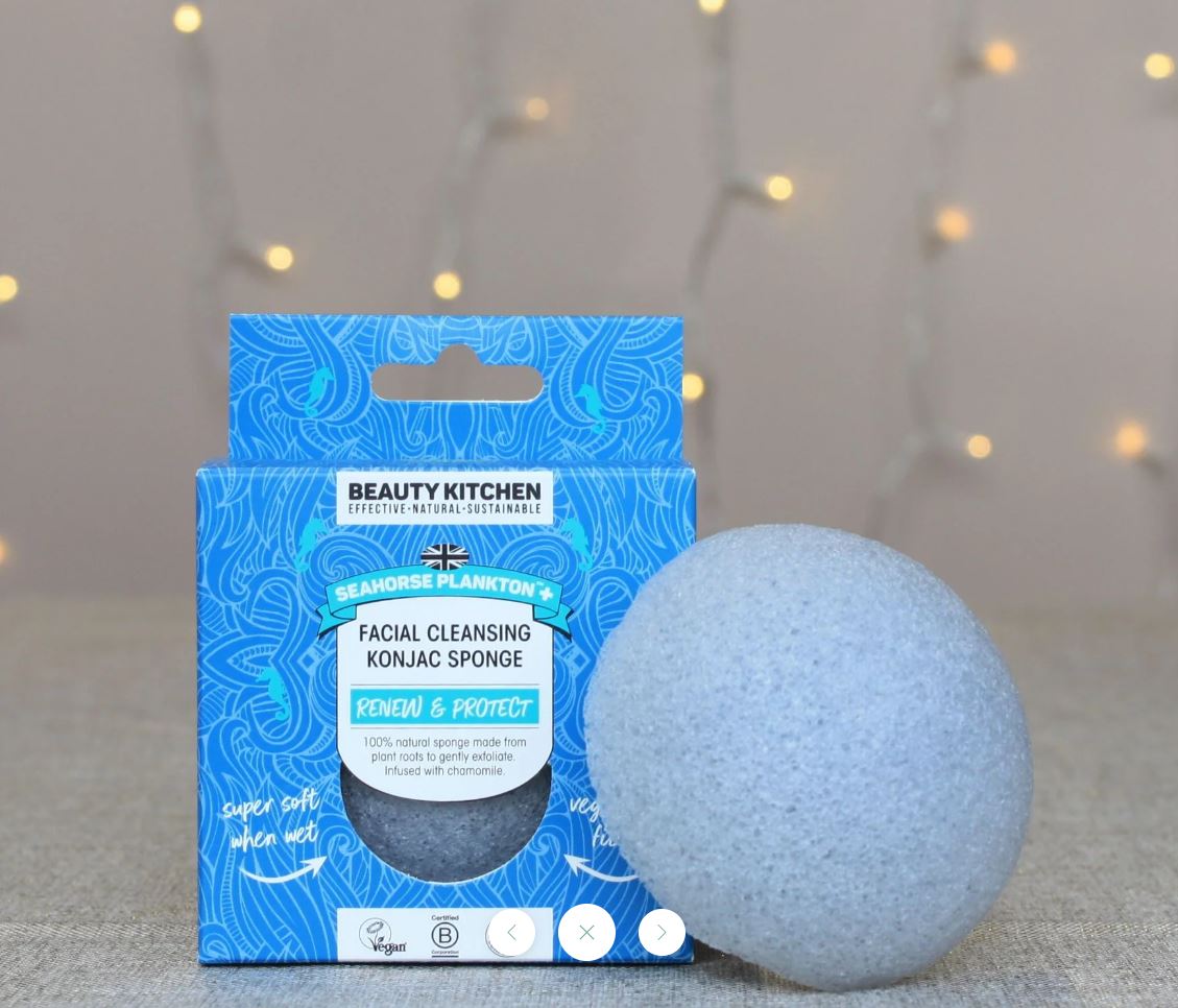 Blue Chamomile Konjac Sponge