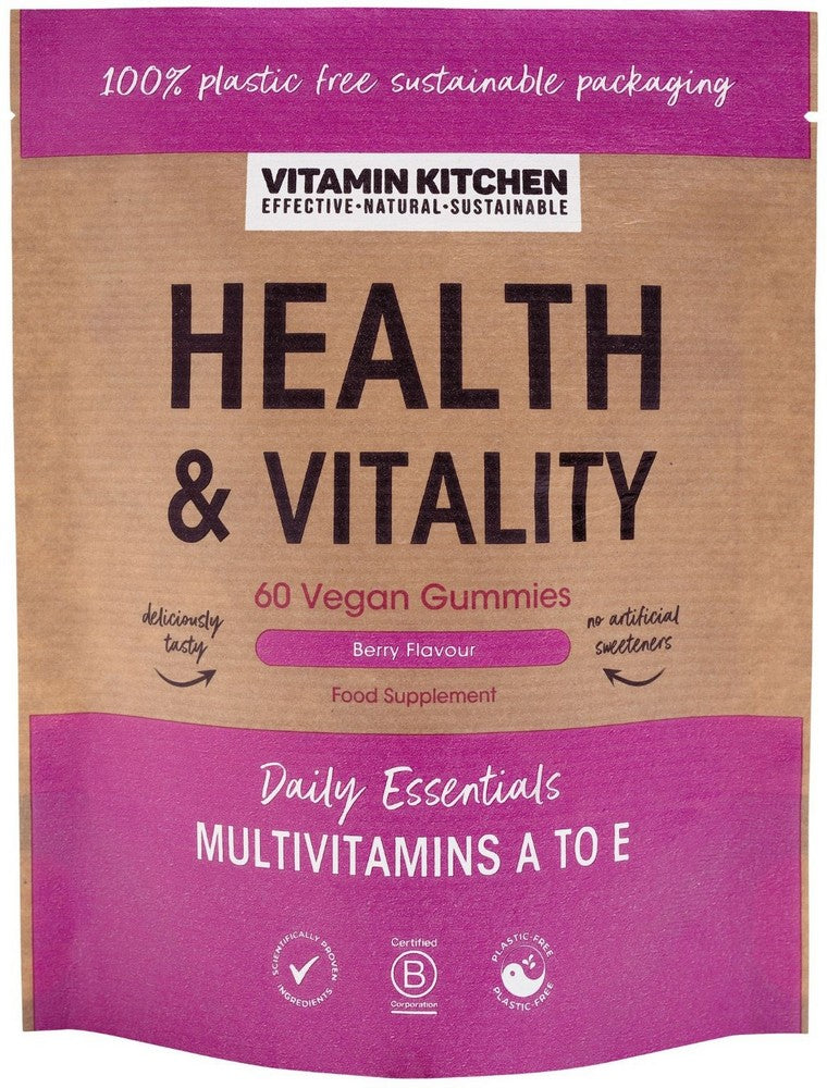 Health & Vitality (Multi-Vitamins) Vegan Gummies Pouch 60pk