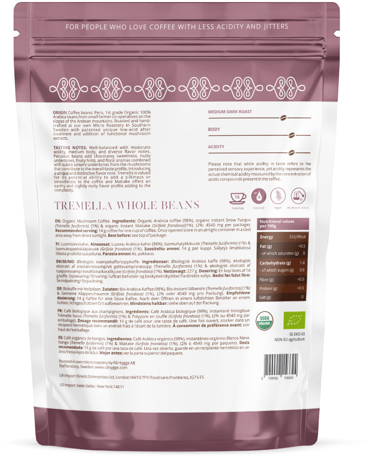 Beauty-Whole Beans Bio 227g