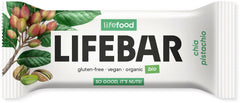 Organic Lifebar Chia Pistachio RAW 40g x 15