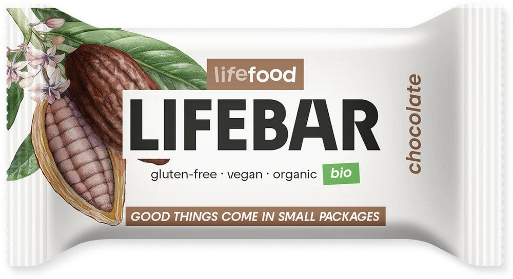 Organic Lifebar Chocolate 25g x 20