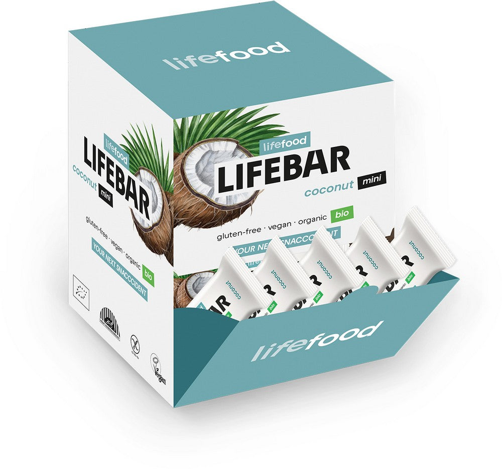 Organic Lifebar Coconut 25g x 20