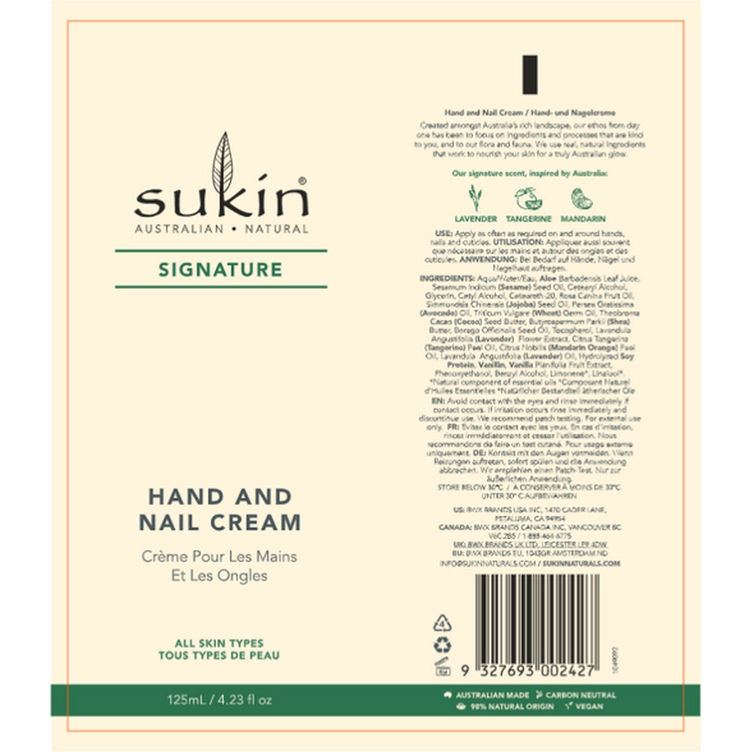 Signature Hand & Nail Cream (Tube ) (125ml)