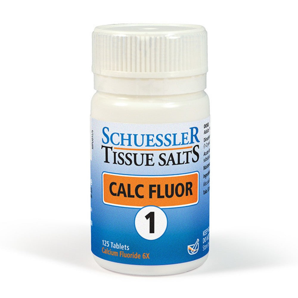 Schuessler Tissue Salts Calc Fluor | No. 1 - Elasticity