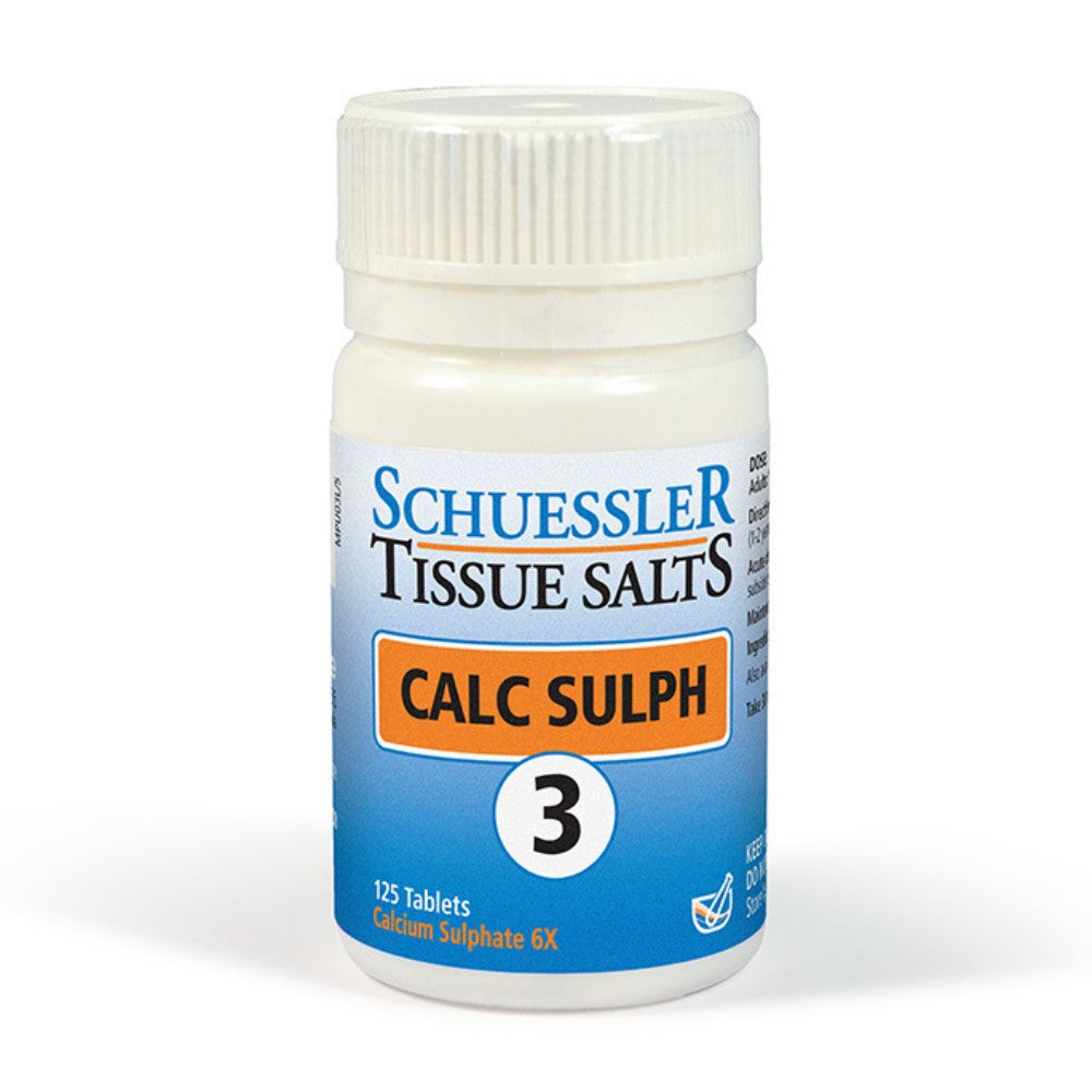 Schuessler Tissue Salts CALC SULPH | NO. 3 - BLOOD CLEANSER